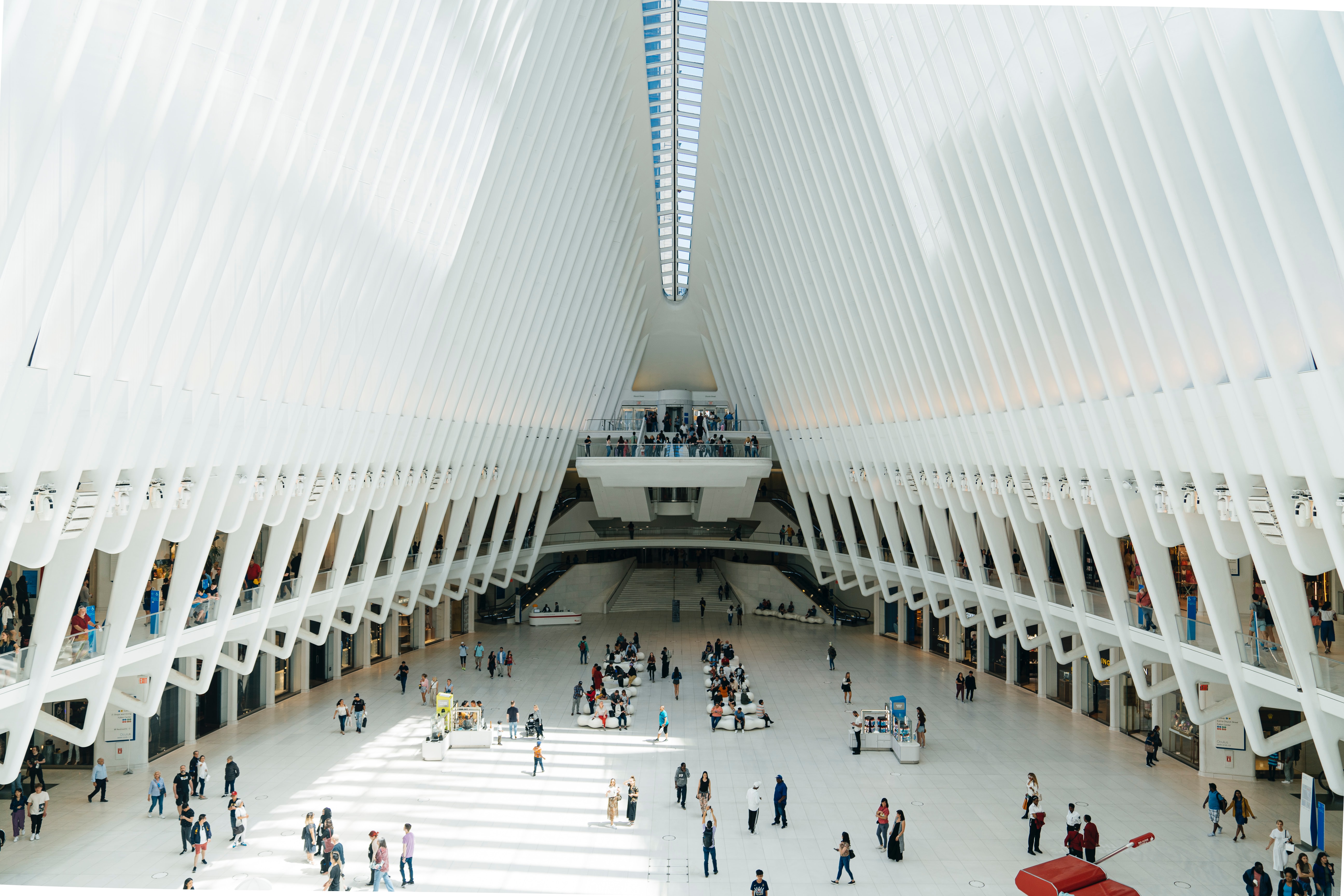 Inside the Oculus building